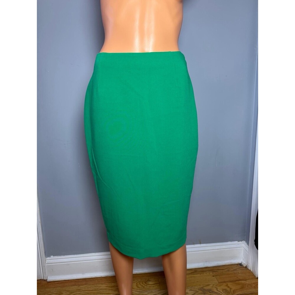 The Limited Green High Waist Pencil Skirt Size 4 NWT Career Office Knee Length.